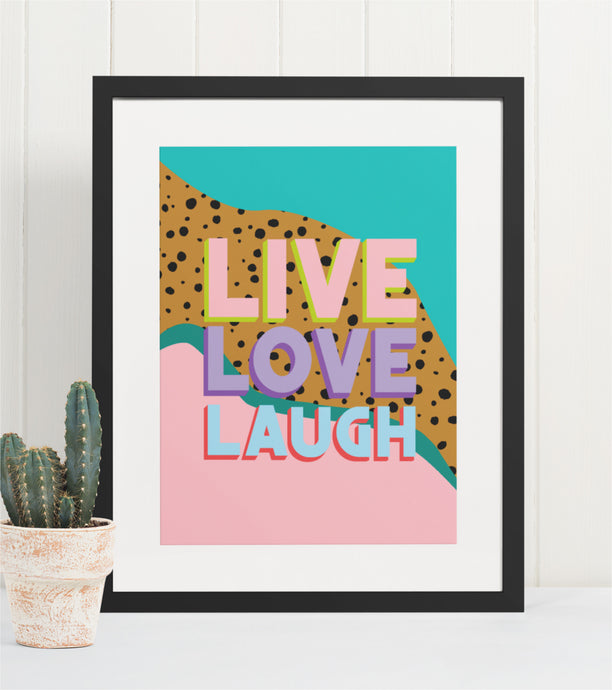 Inspirational quote wall art print