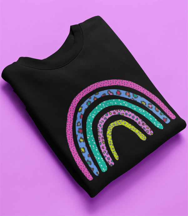 Women's Rainbow print sweatshirt