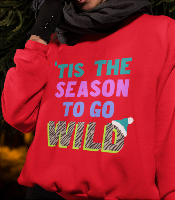 Kids and Womens fun Christmas slogan sweatshirt (£24.99-£29.99)