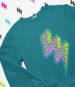 Kids Lightning bolt sweatshirt, option to personalise