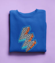 Load image into Gallery viewer, Kids Lightning bolt sweatshirt, option to personalise