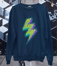 Load image into Gallery viewer, Kids Lightning bolt sweatshirt, option to personalise